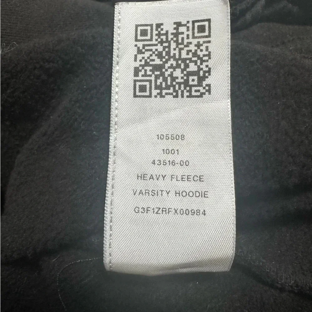 True Religion Logo Hooded Cotton Varsity/Bomber Jacket. Size XL